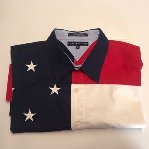 Men’s Tommy Hilfiger Stars & Strips Shirt XXL